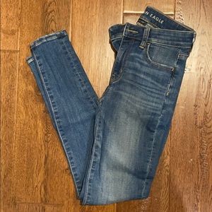 American Eagle Hi-Rise Jegging Crop 0Long